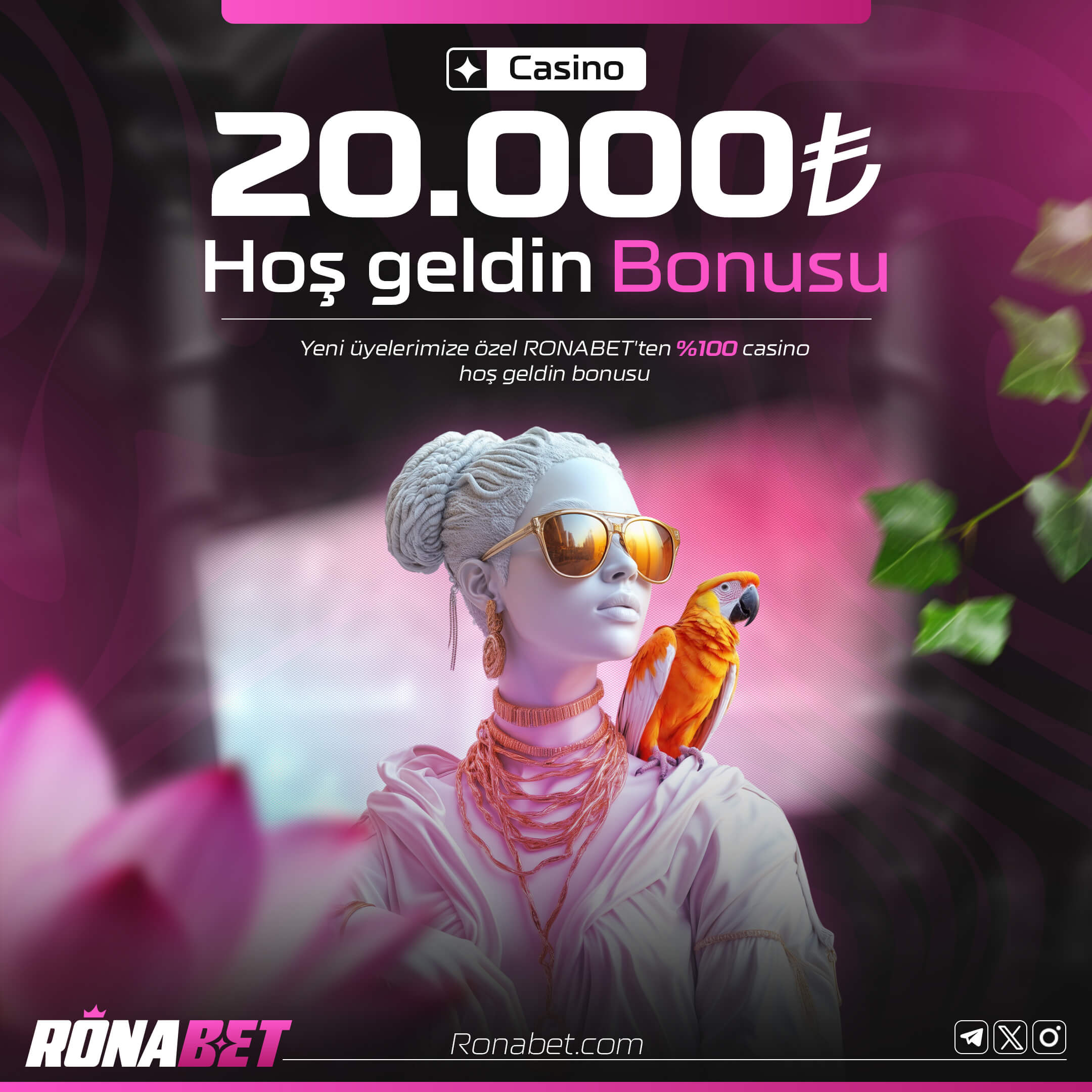 20.000₺ Hoş Geldin Bonusu (Ronabet)